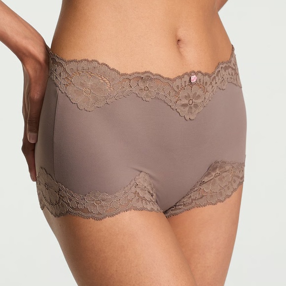 DREAM ANGELS Lace-Trim Boy Short Panty Bundle - Picture 1 of 4